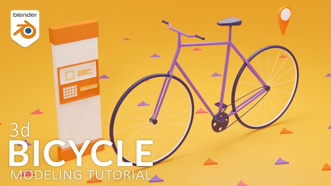 How to make a Bicycle in Blender | Bicycle Modeling Blender | Blender Bicycle Tutorial