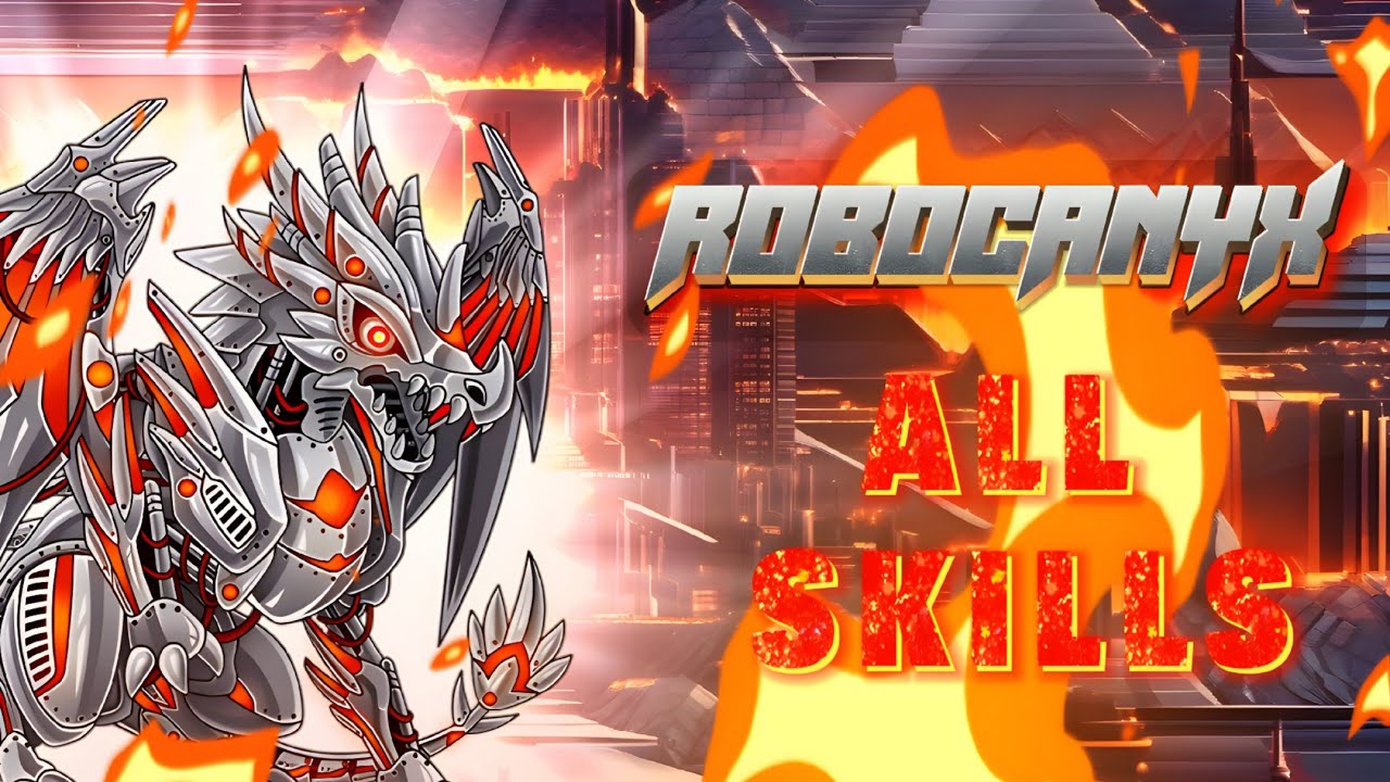 Robocanyx (ALL SKILLS Review) | Dynamons World
