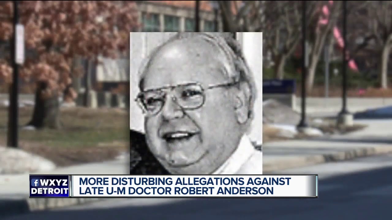 More disturbing allegations against late UM doctor Robert Anderson