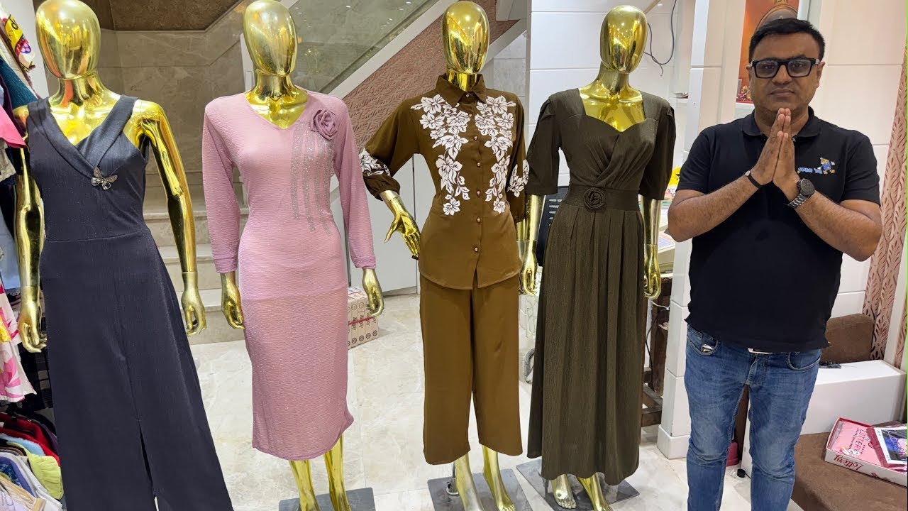 8000 डिजाइन , New Year New Collection Delhi Top & Gown Market , Wholesale Market Delhi/ Geeta Colony