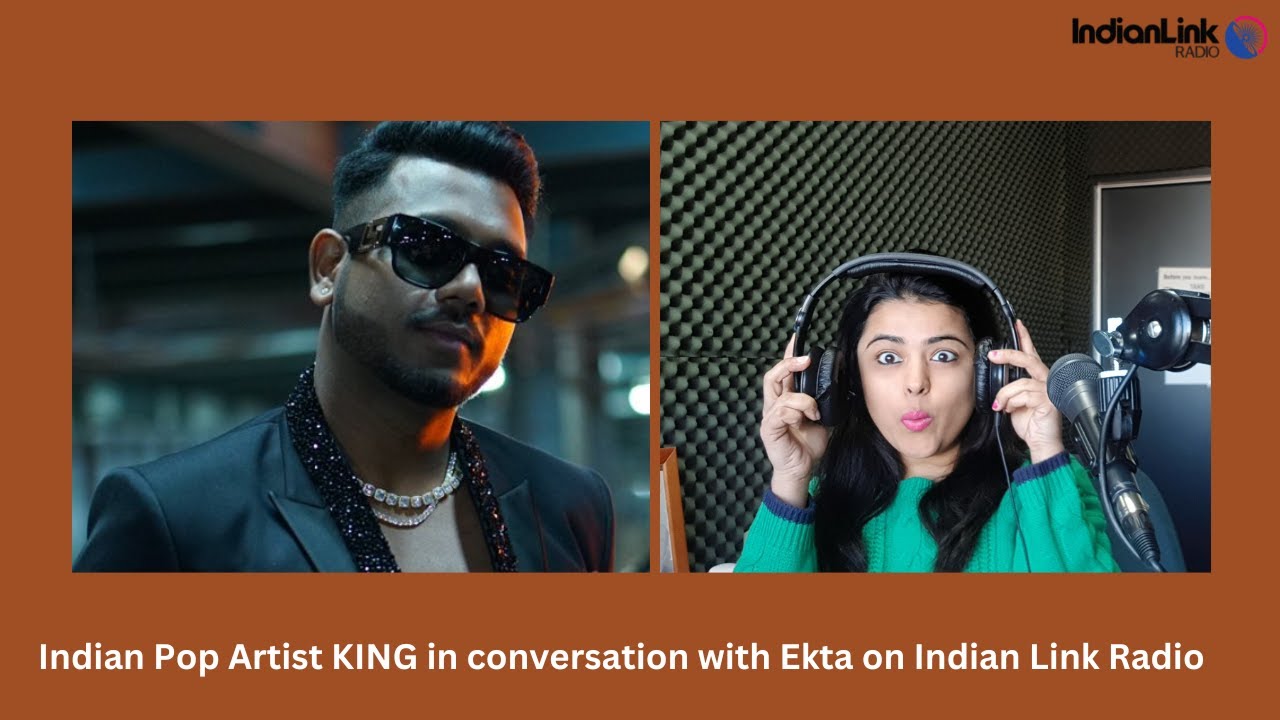 Indian Pop Artist KING's Most Amazing Interview- With Ekta on Indian Link