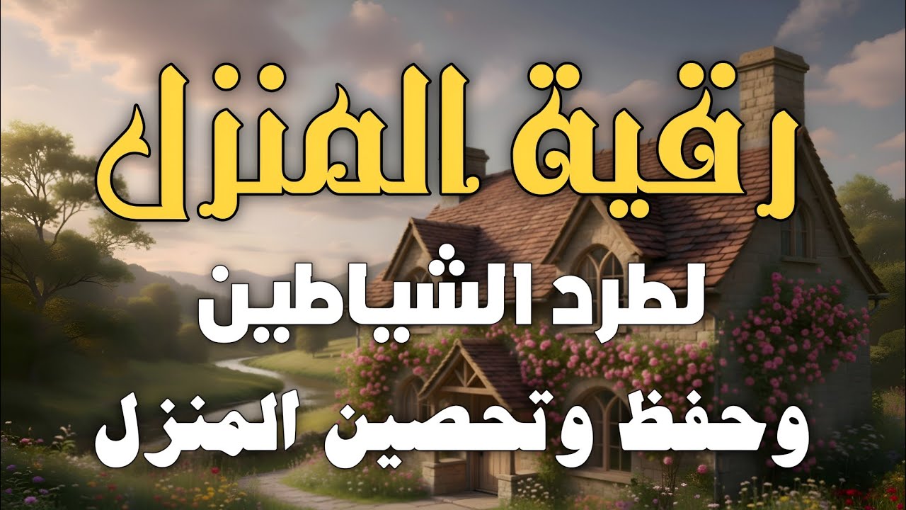 رقية المنزل لتحصين البيت والأولاد من كل أذى، العين، السحر والحسد | رقية شرعية كاملة