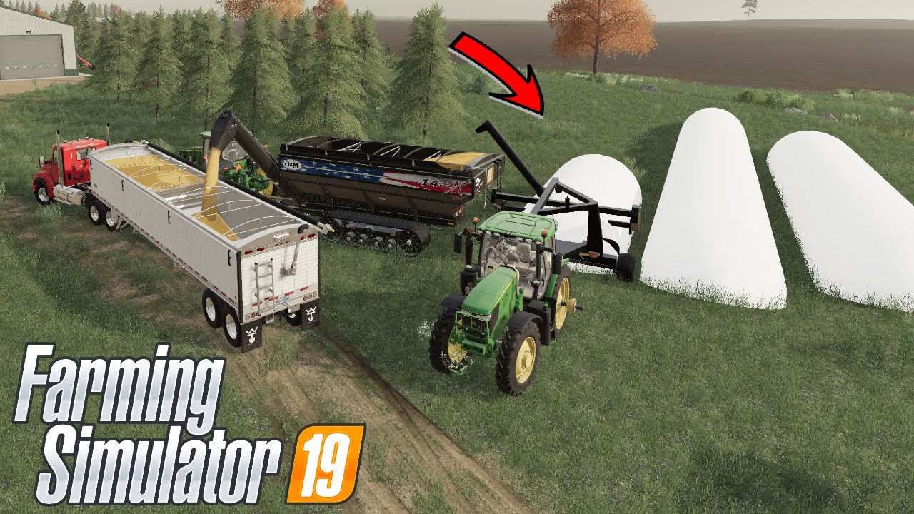 Selling off all the corn in our grain bags! - MN Millennial Farmer map - EP66