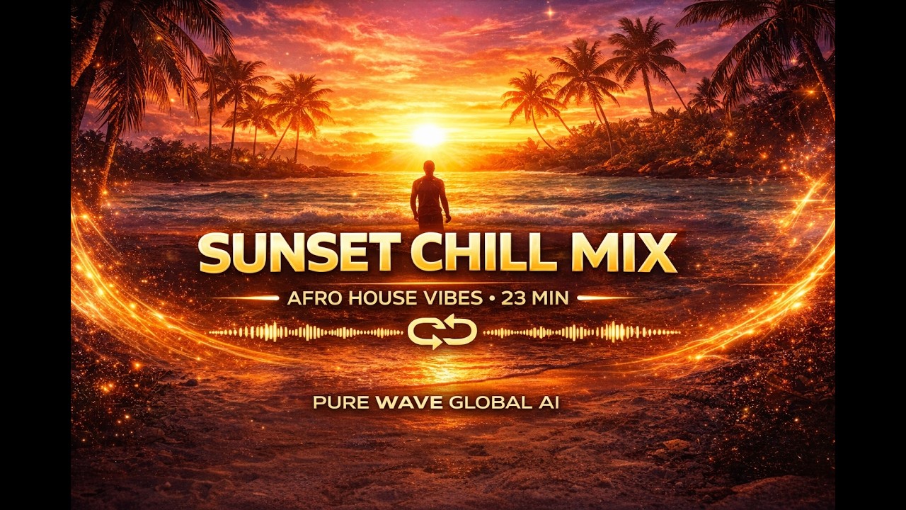 Pure Wave Global AI &ndash; Afro House Sunset Chill Mix #1 🌅
