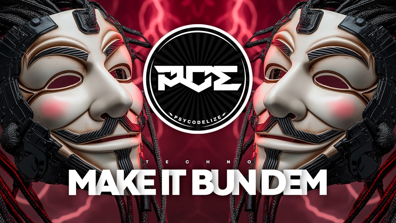 HARD TECHNO ● Skrillex & Damian - Make It Bun Dem (NEØKHIN Remix) Jr. Gong