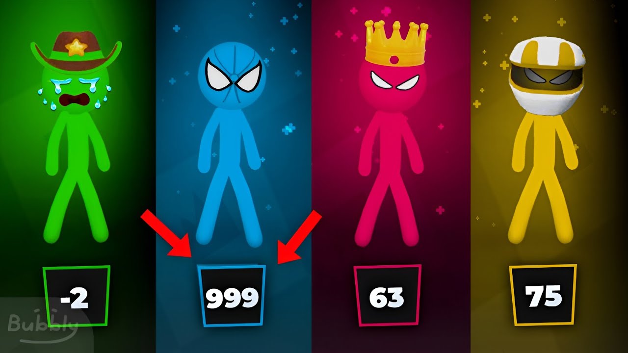 Secret 🤫 PRO Stickman MINIGAMES - Stickman Party Gameplay
