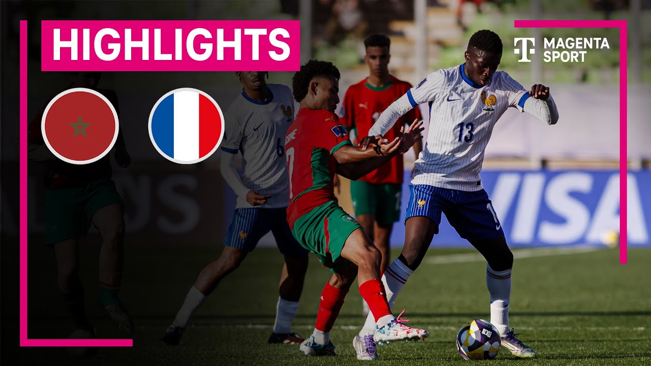 Marokko - Frankreich | FIFA U20 WM, Halbfinale | MAGENTA SPORT