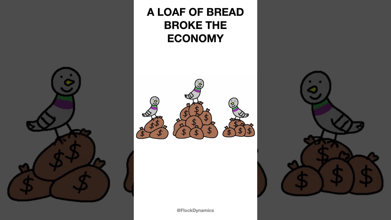 How One Loaf of Bread Broke an Economy (Inflation) #shorts