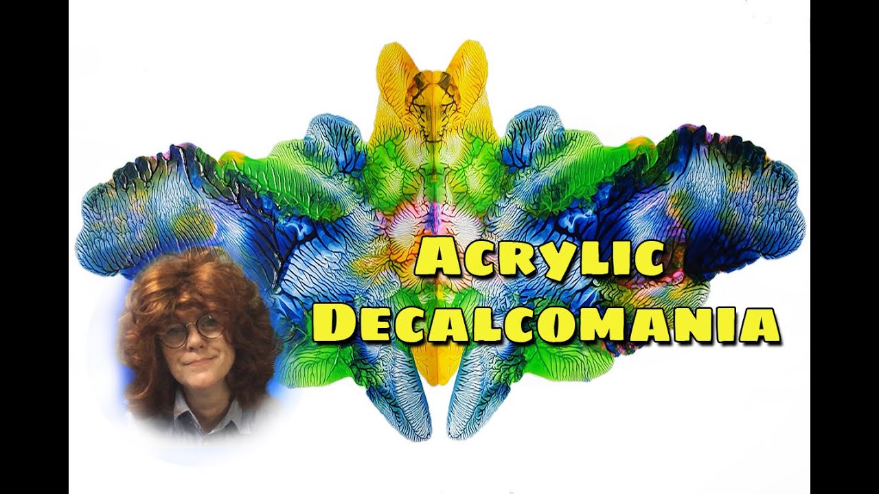 ( 1008 ) Acrylic Decalcomania