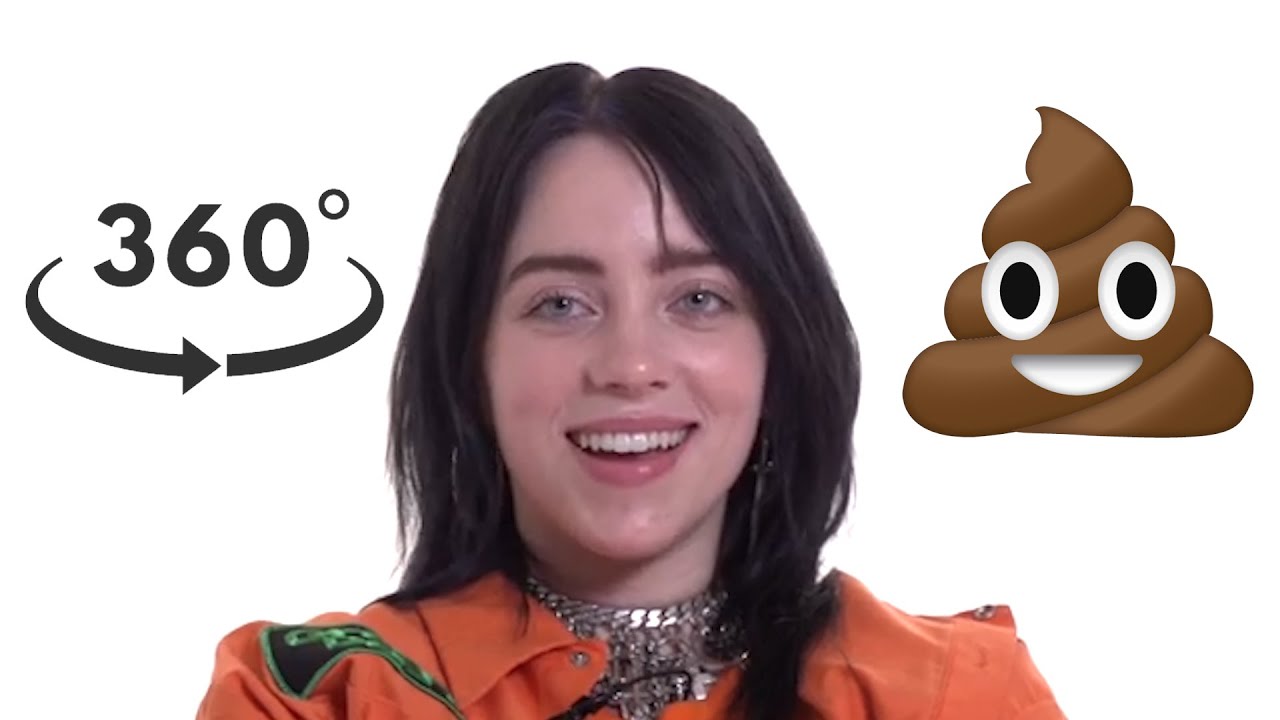 Billie Eilish Talks About Pooping But It's VR 360°