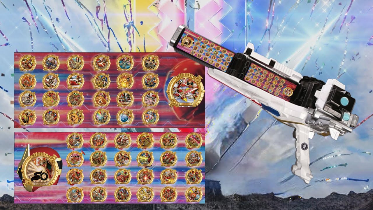 燃やせスーパー戦隊パワー | Zenryoku Zenkai Cannon Burning Super Sentai Power (Sentai Rings) fanmade