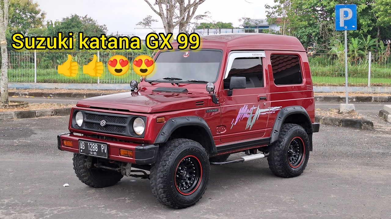 Suzuki katana GX tahun 99,top kondisi‼️👍👍😍😍
