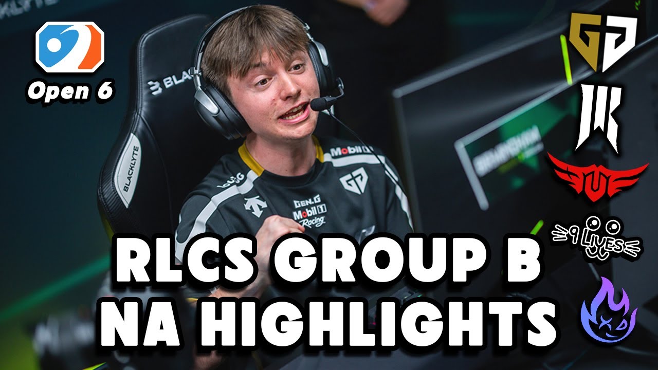 CRAZY ELIMINATION MATCH!! RLCS Group B HIGHLIGHTS! | Group Stage North America Open 6