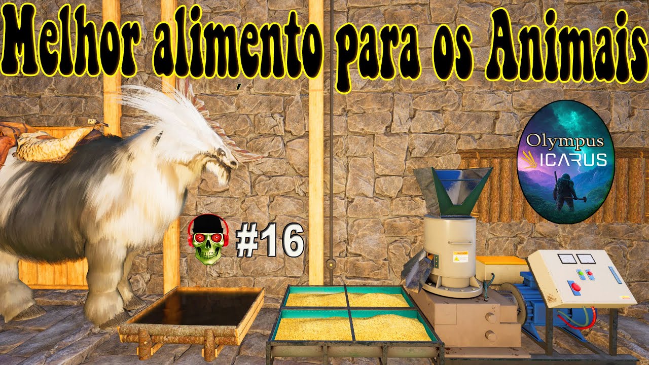 Qual o Melhor alimento Para as Montarias Icarus  Olympus 🐻 EP 16