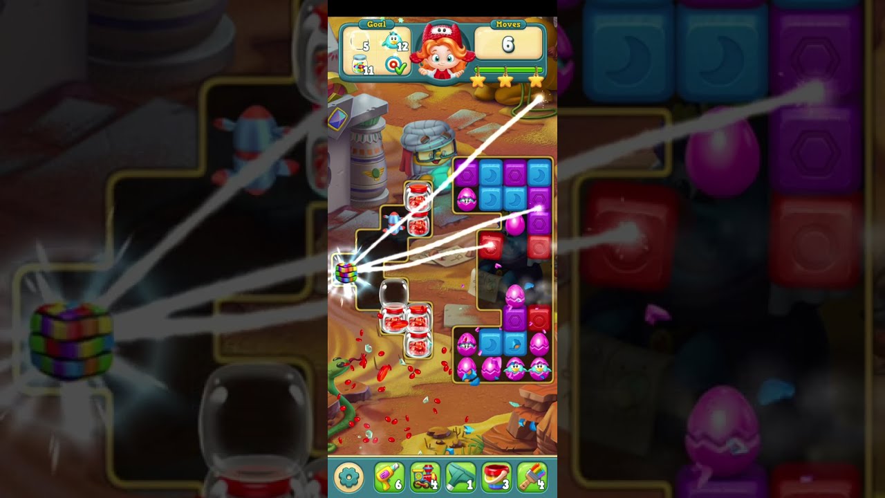 TOY BLAST level 7438 ~ No boosters ✔️