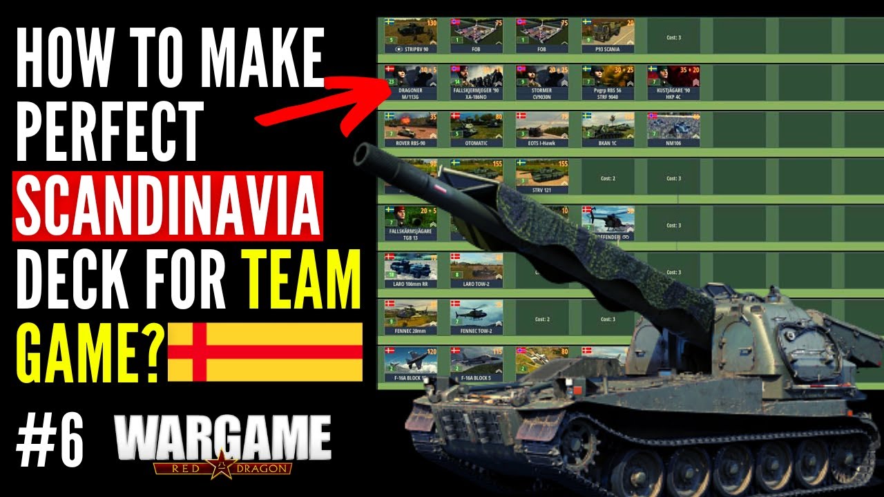 HOW TO MAKE PERFECT SCANDINAVIA DECK FOR TEAM GAME?