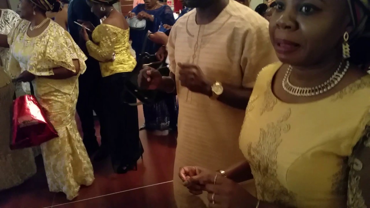 Tolu obey @ Deaconess Salu's 60th birthday in New York-june 4th,2017