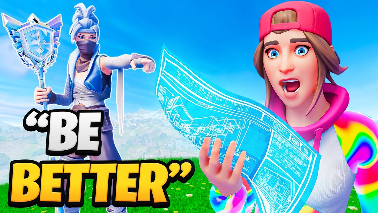 FNCS Pro обучает меня игре в Fortnite
