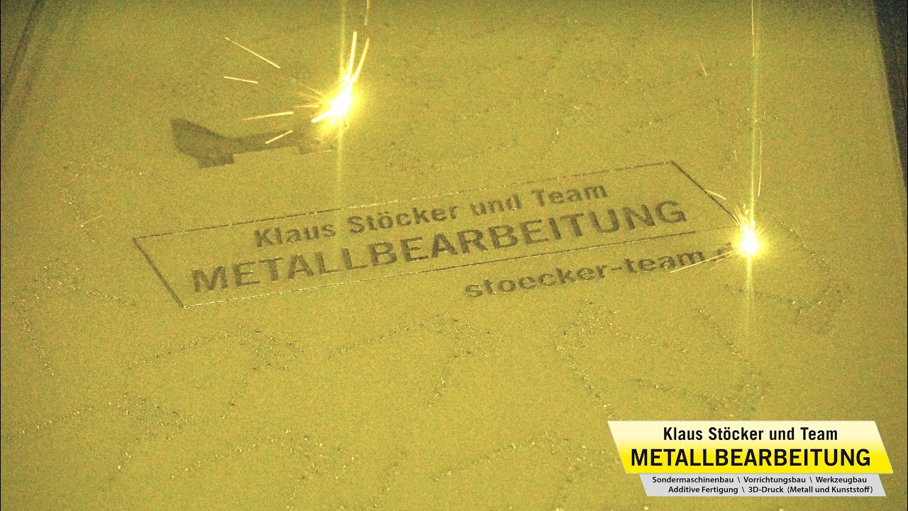 Selective Laser Melting / Selektives Laserschmelzen (SLM-Prozess) - Klaus Stöcker Metallbearbeitung