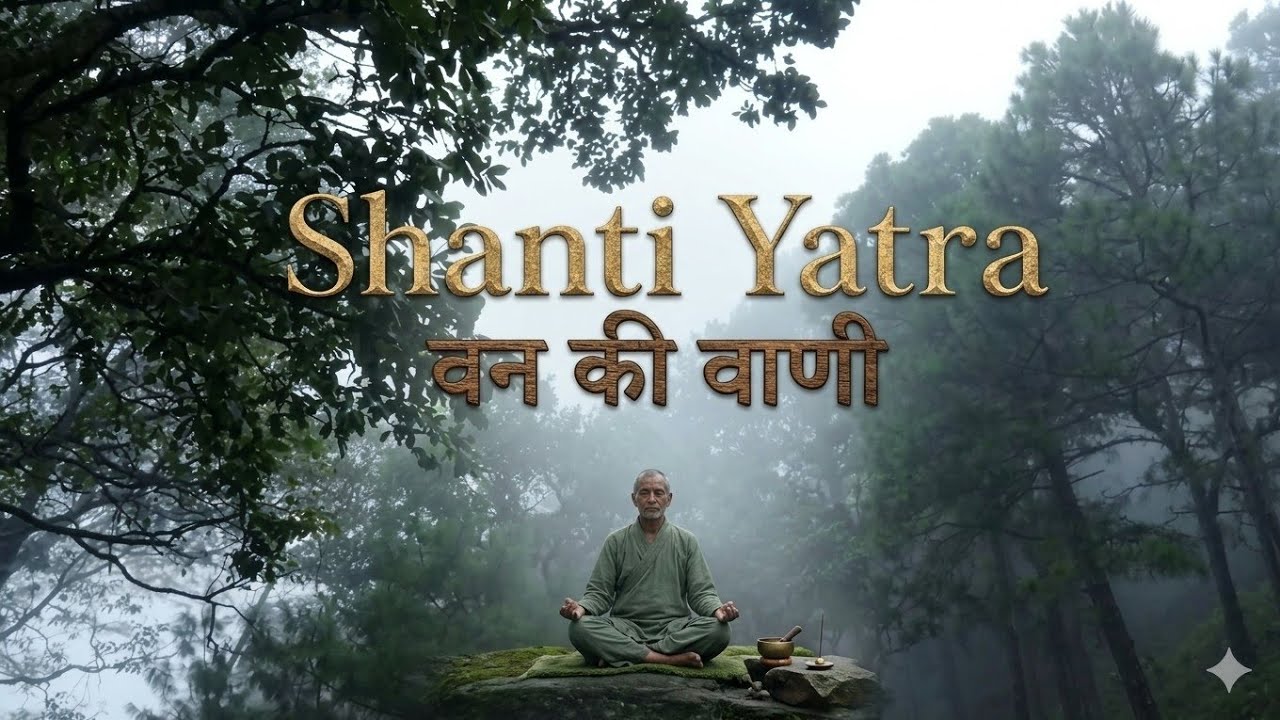 Shanti Yatra : वन की वाणी | 10 minute meditation with forests sound | Anonymous Avenue