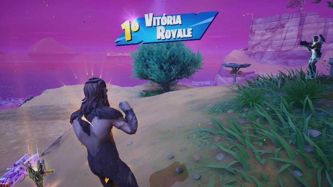 Sandro supino/Pé Grande (gameplay) C7T1 - Fortnite