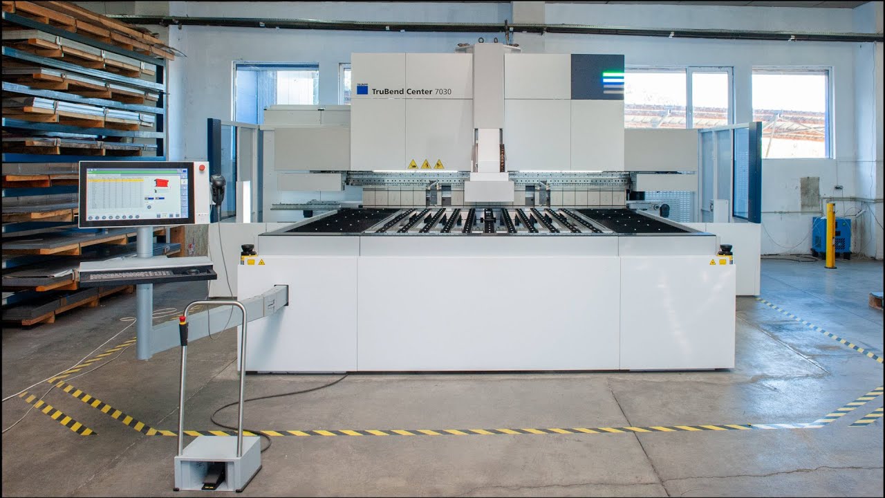 TruBend Center 7030 in action at AB TERM