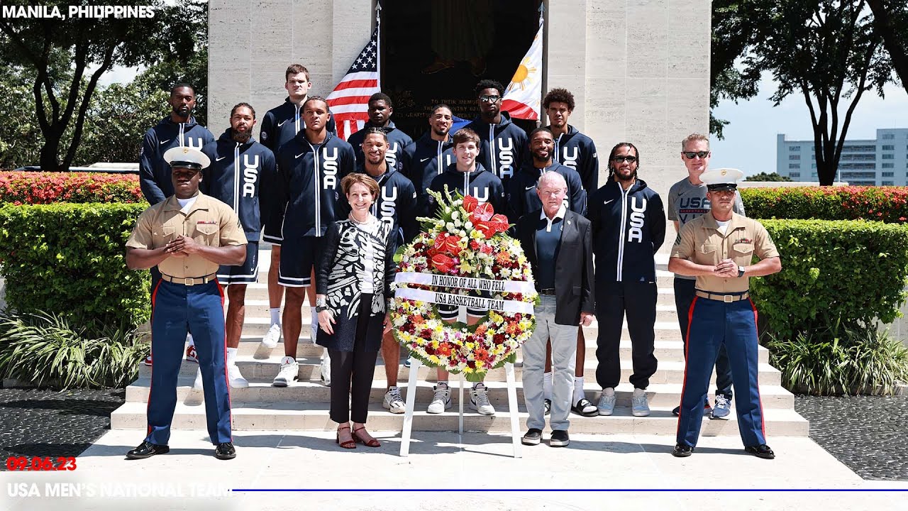 USA National Team visits Manila American Cemetery // OFF COURT
