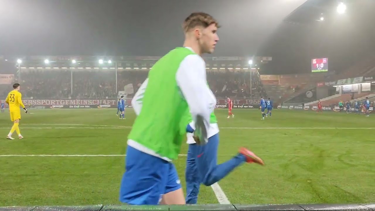 17. Spieltag RL NO FC Energie Cottbus vs. Hertha BSC II 3:0 27.02.2024