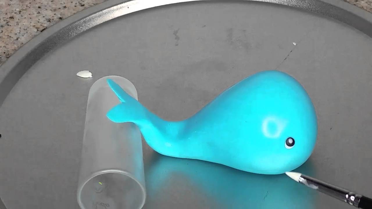 Tutorial fondant Whale