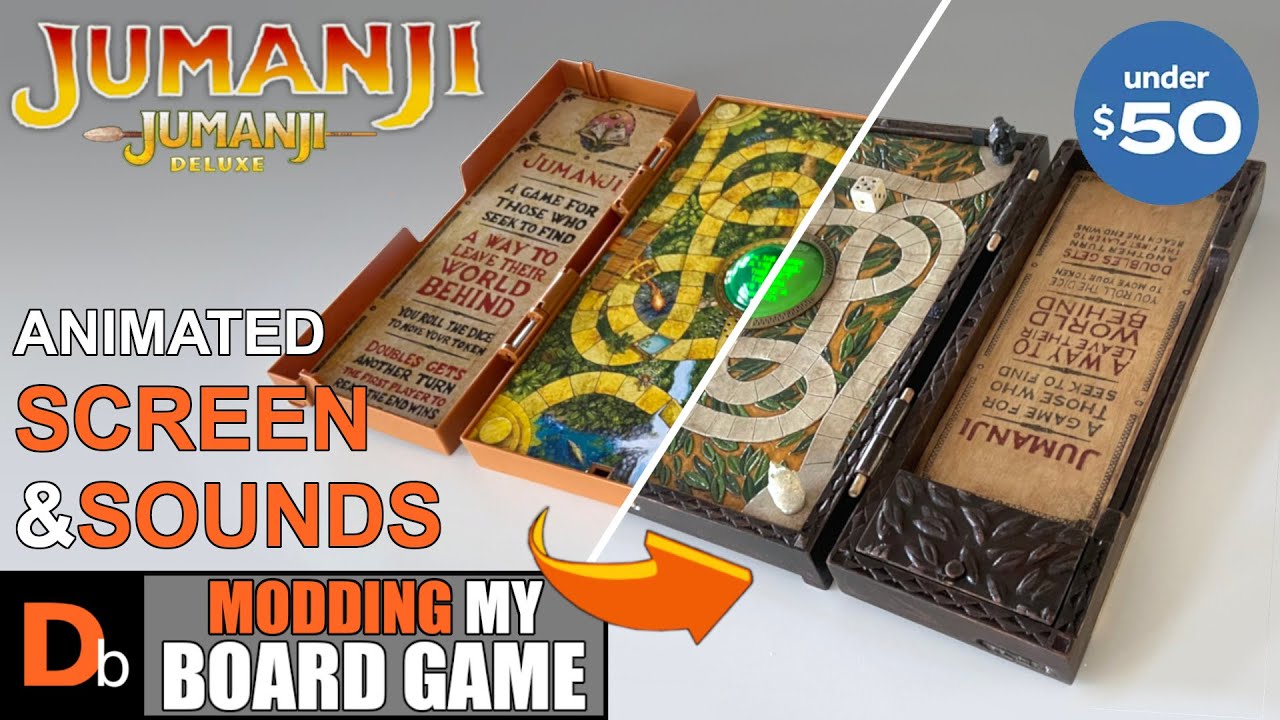 JUMANJI Board Replica MOD with an Interactive Screen & sounds