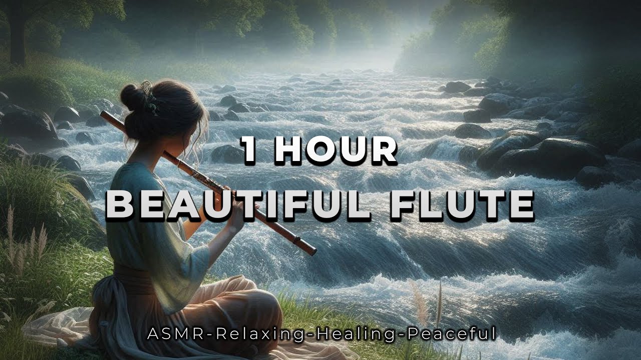 Deep Sleep Native Flute by Authentic Waterfall Noise