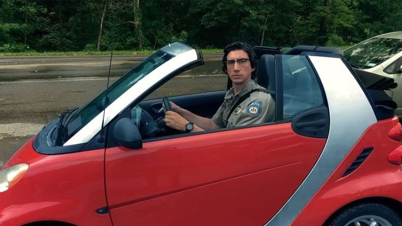 Adam Driver driving
