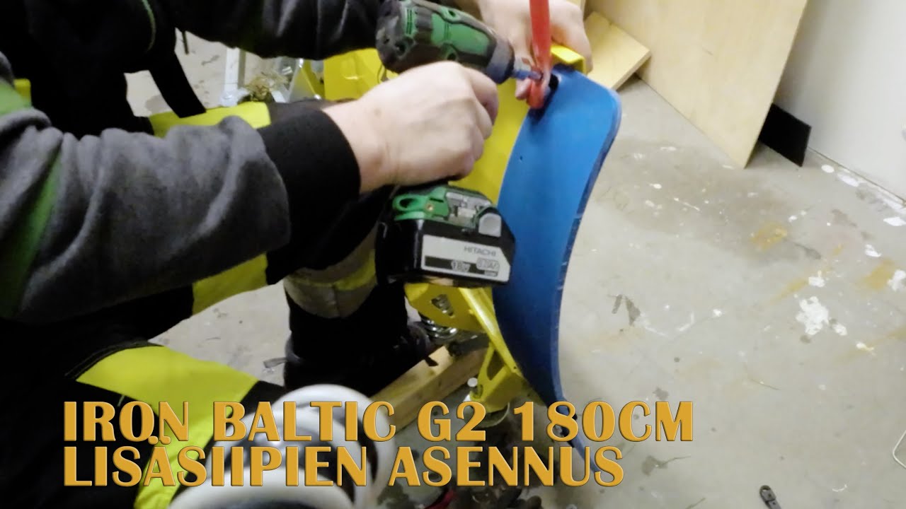 Iron Baltic G2 lisäsiivet ja niiden asennus. Asennus ajatuksia ja muita mietteitä.