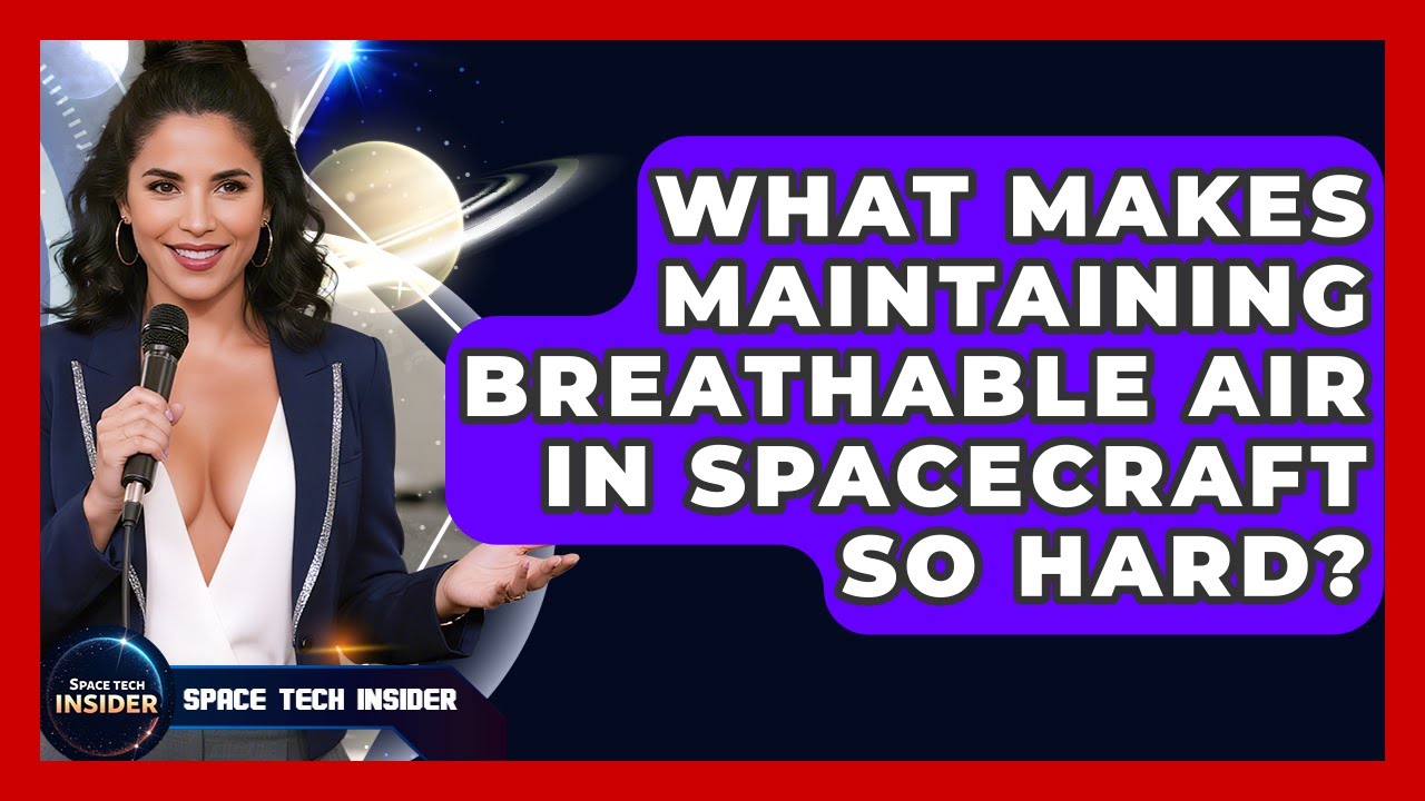 What Makes Maintaining Breathable Air In Spacecraft So Hard? - Space Tech Insider