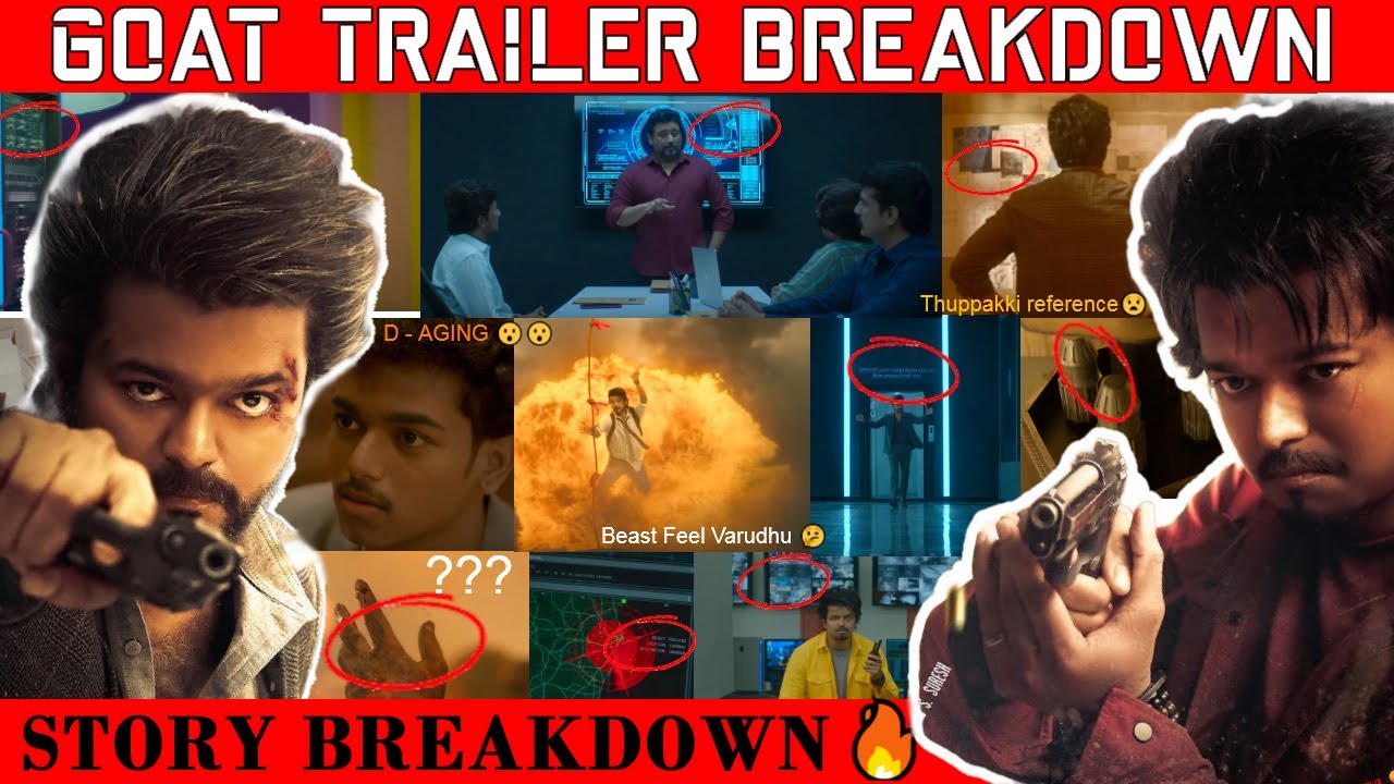 GOAT Trailer Breakdown ️&zwj;🔥 Story Breakdown🤯  | Deep Light.