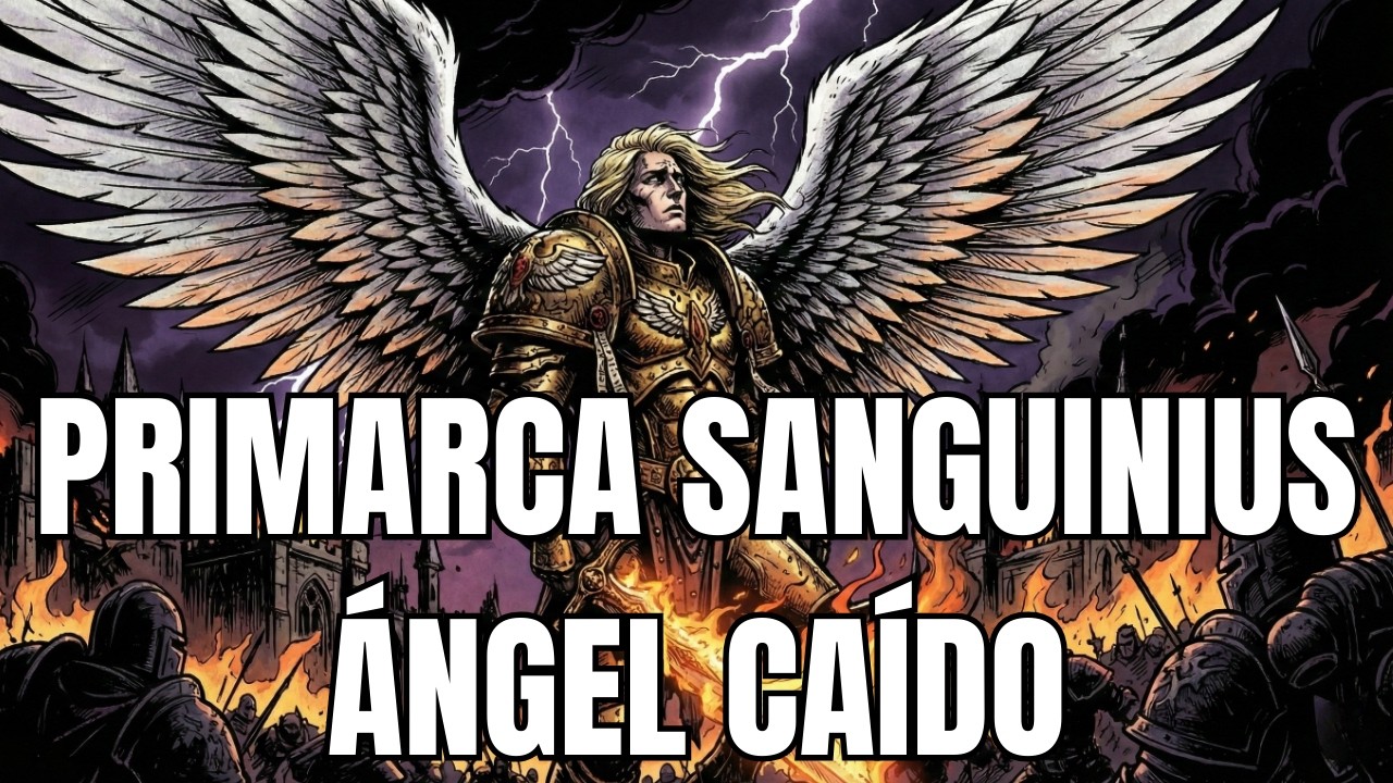 SANGUINIUS: El Ángel que SABÍA que iba a Morir... y fue igualmente | Warhammer 40K Lore
