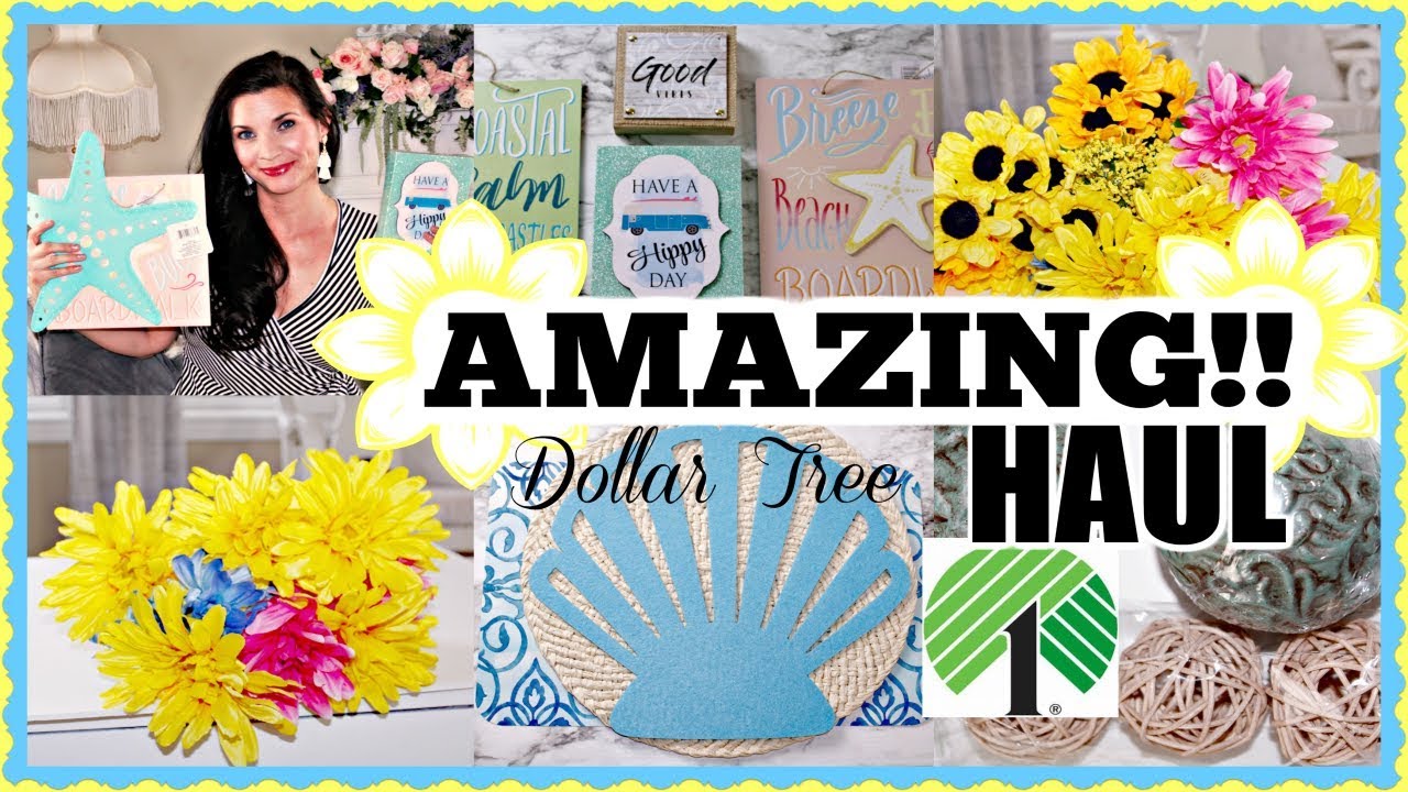 💙 DOLLAR TREE HAUL 2019 SUMMER 💙  AMAZING NEW SUMMER NEW FINDS!!