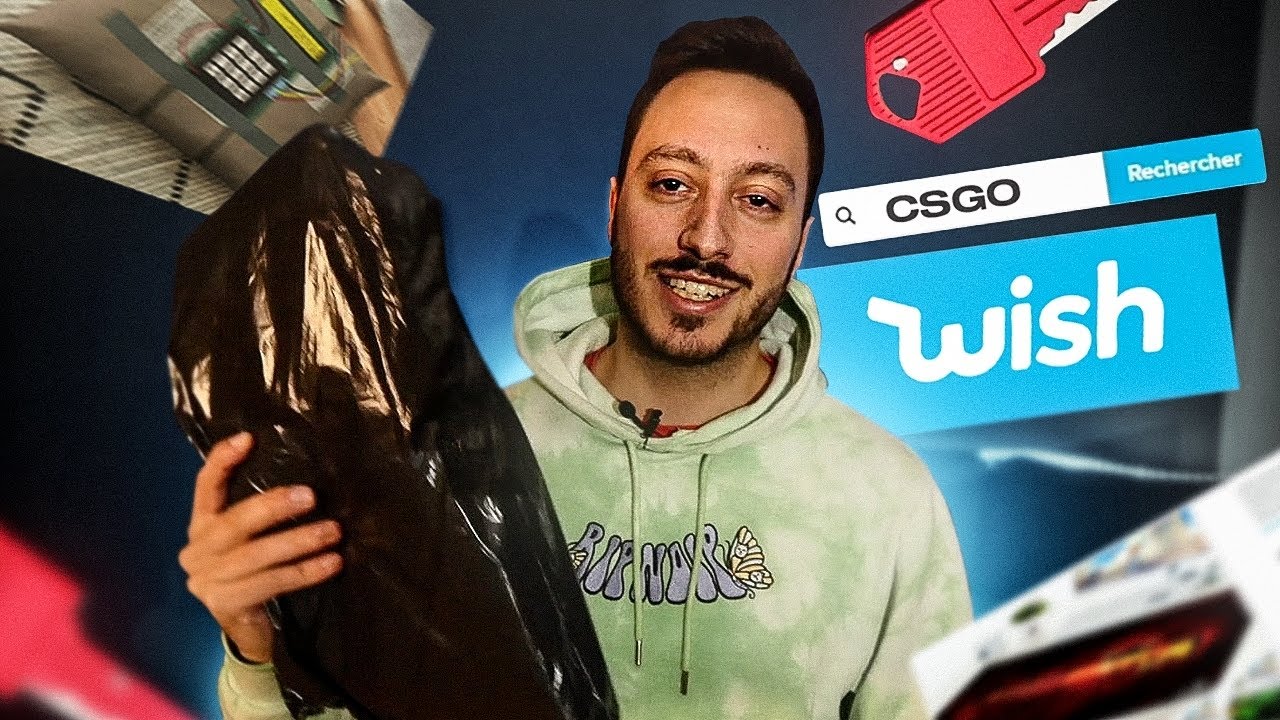 J'AI TAPÉ CSGO SUR WISH ET... je me suis fait scam.