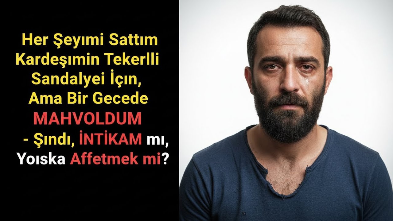 ENGELLİ KARDEŞİME YARDIM ETMEK İSTEDİM, FONU BÜYÜTMEK İÇİN ALDIĞIM RİSK PAHALIYA PATLADI