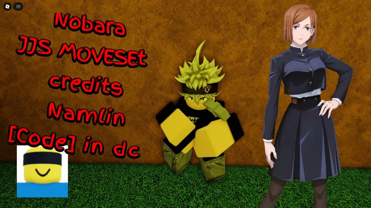 Jujutsu Shenanigans skillbuilder - Nobara kugisaki Moveset [code]