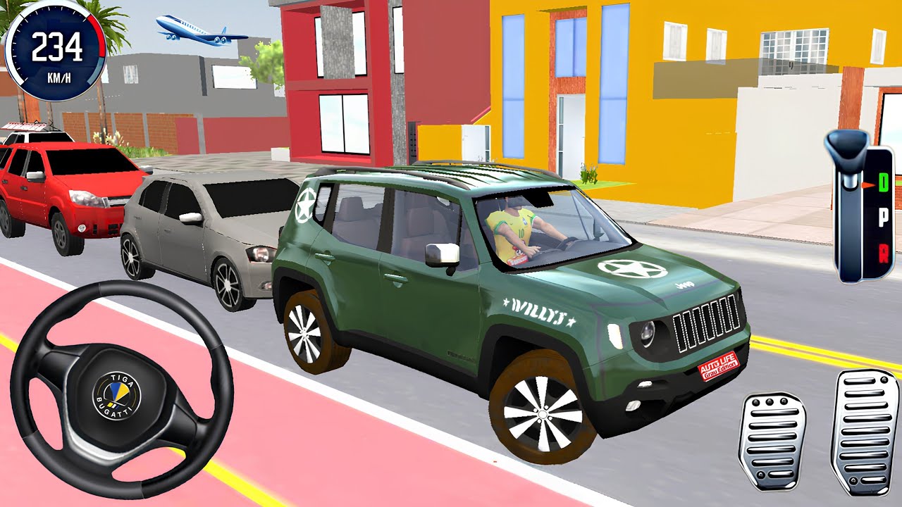 4x4 SUV JEEP Sürüş Simülatör Araba Oyunu #79 Auto Life Brasil 2026 - Android Gameplay