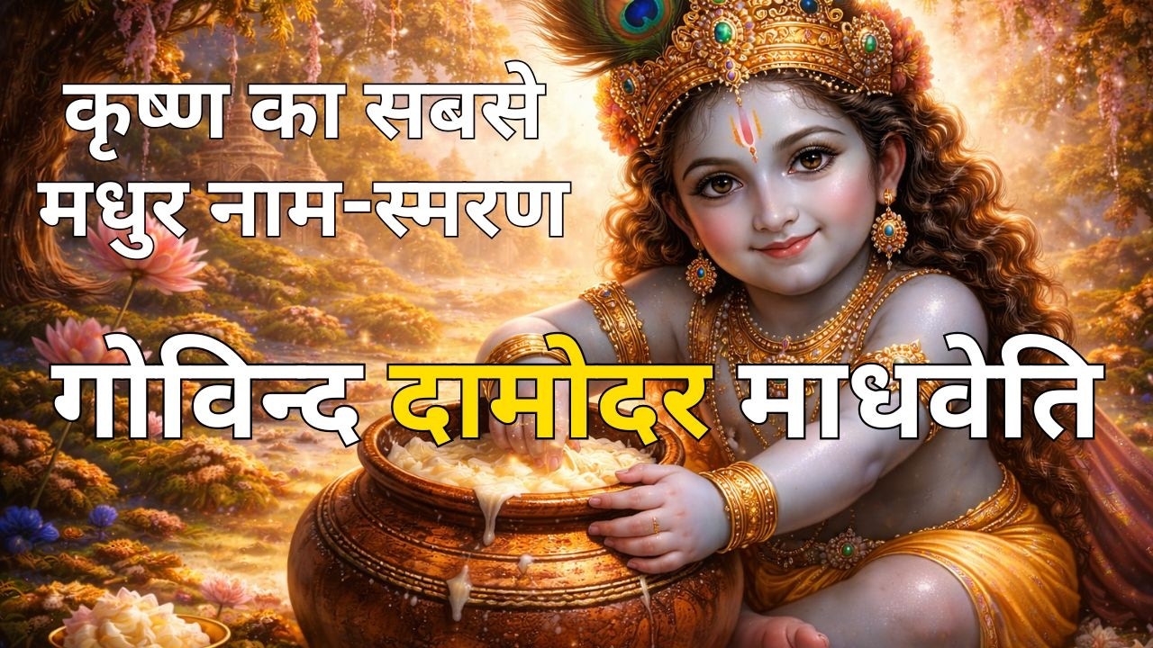 गोविन्द दामोदर माधवेति | Govind Damodar Madhaveti | Krishna Bhajan