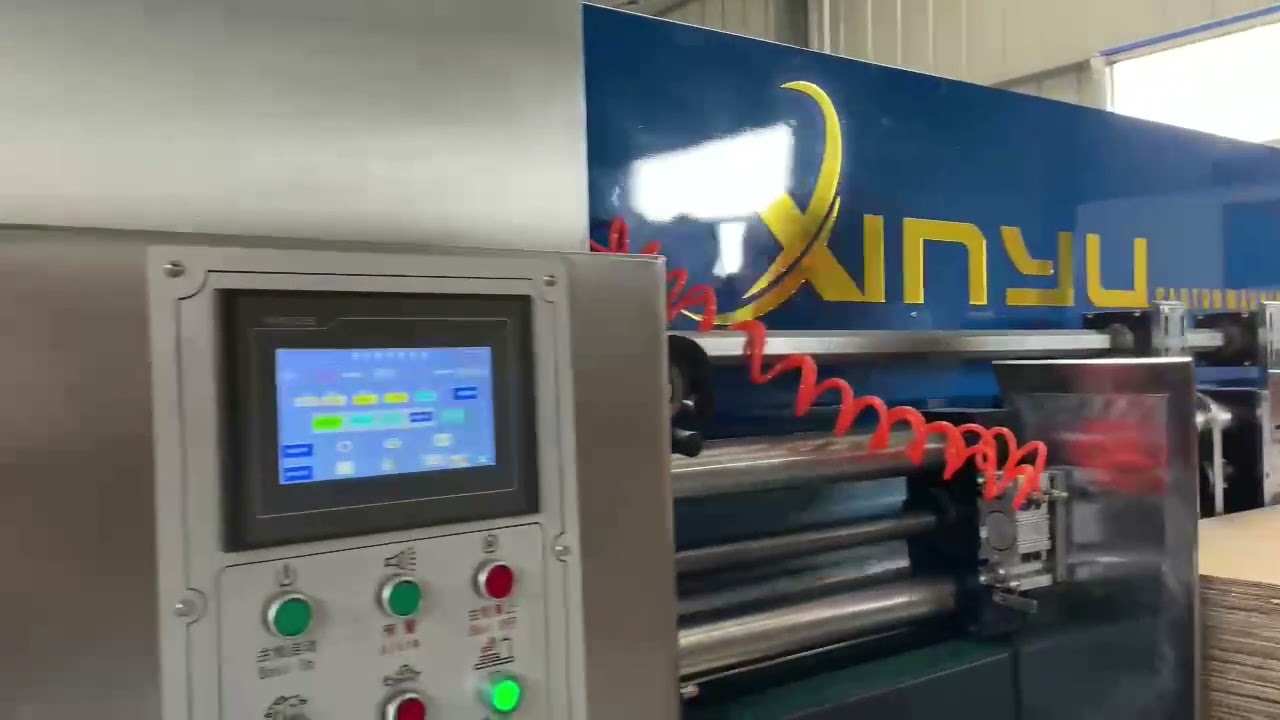 Ekspres karton, küçük oluklu karton baskı makinesi