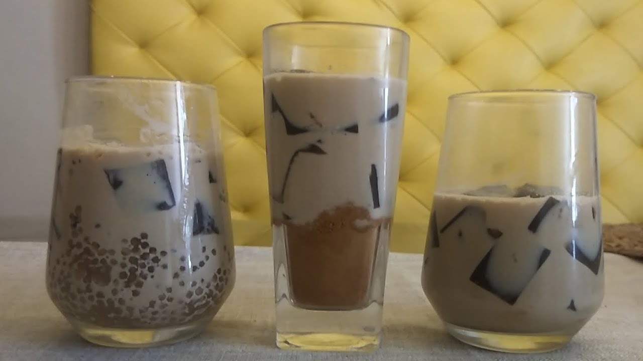 Coffee Jelly in 3-Ways