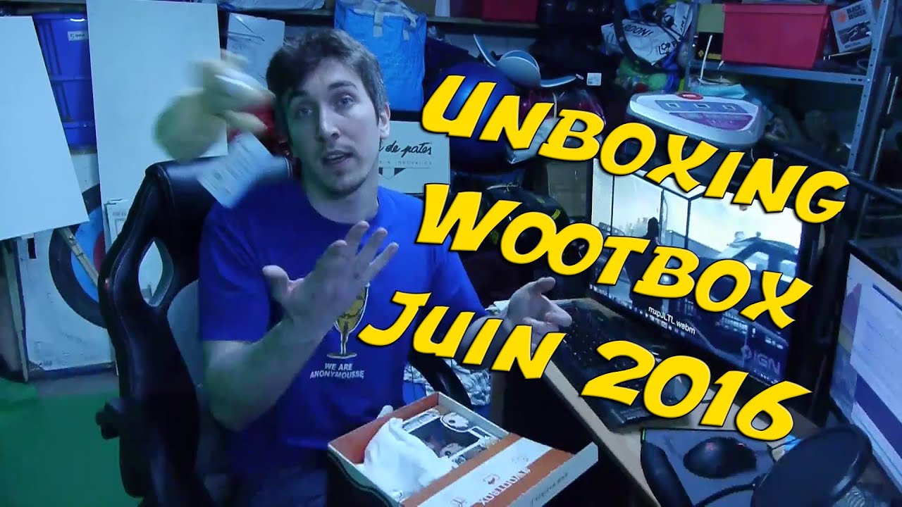 Unboxing Wootbox Juin 2016 par Sheshounet