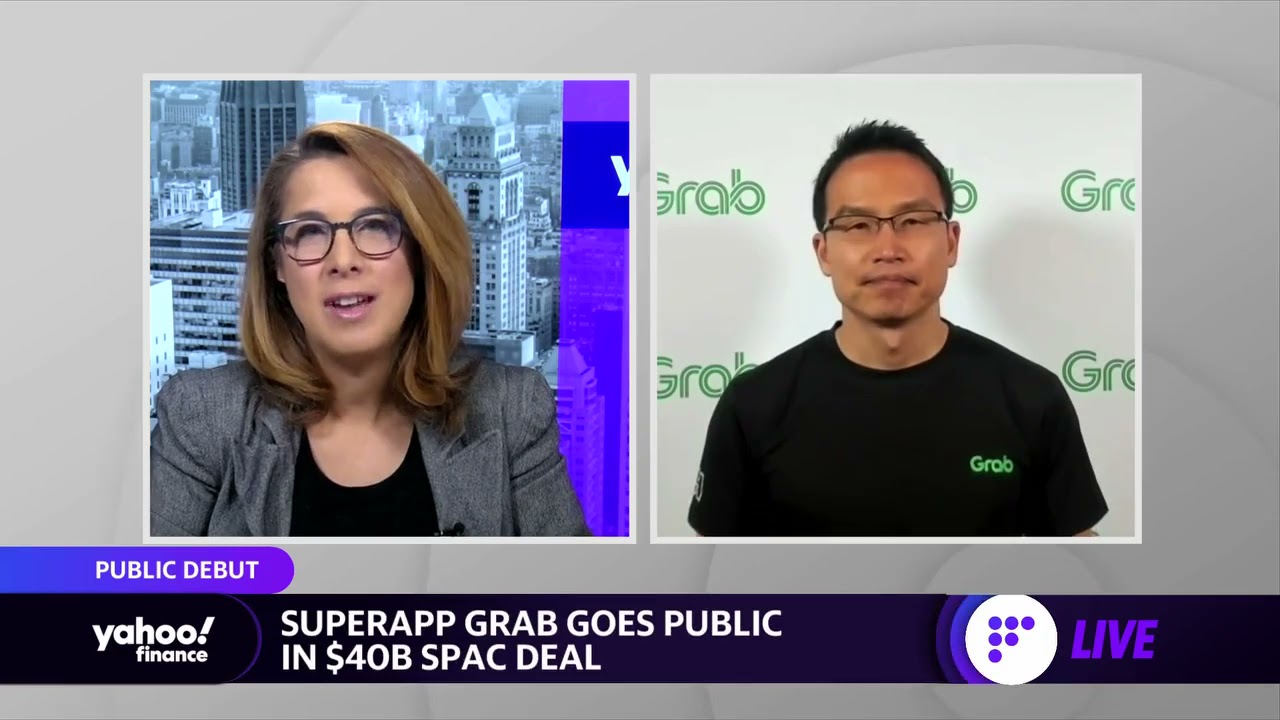 Grab superapp goes public via $40 billion SPAC deal