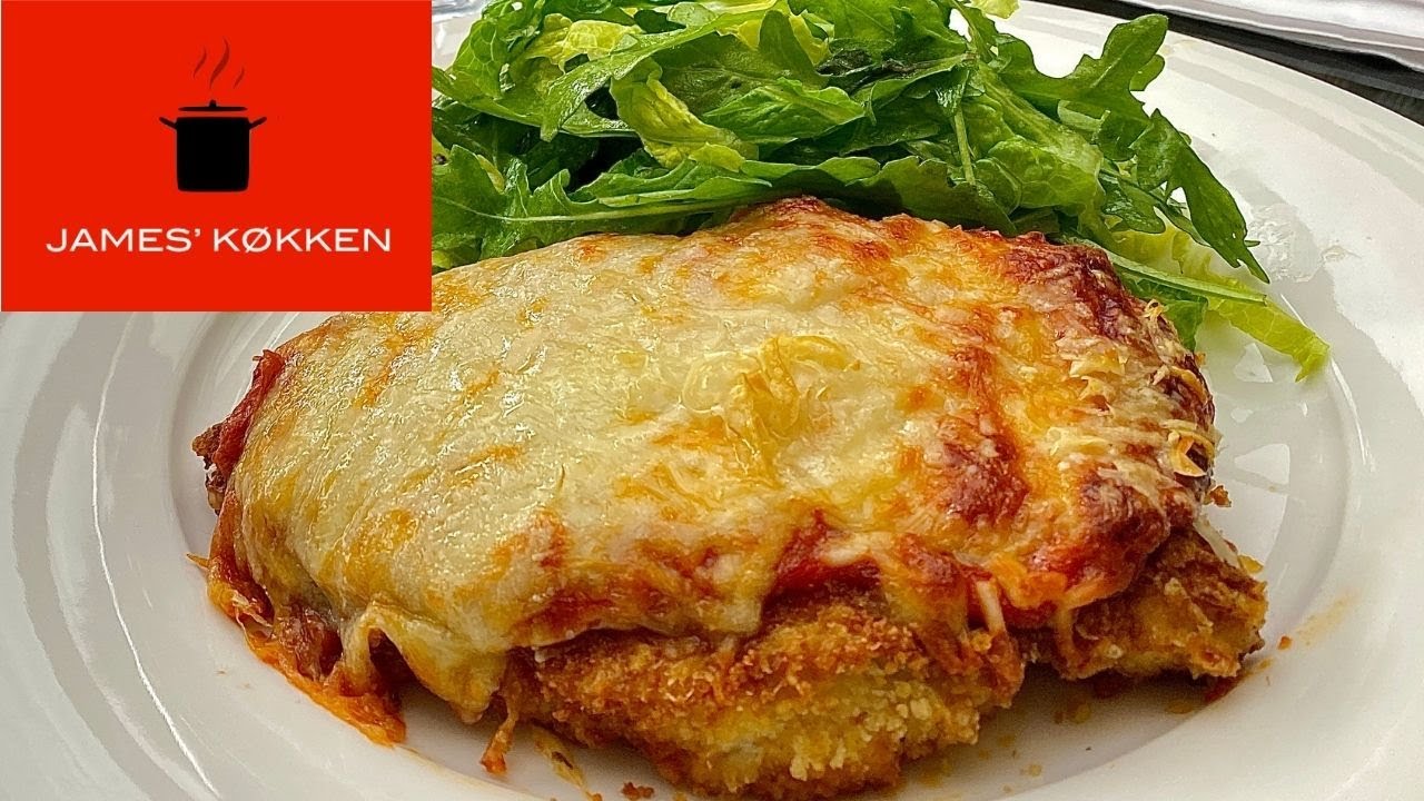Chicken parmigiana. En klassiker fra det Italiensk-amerikanske køkken.