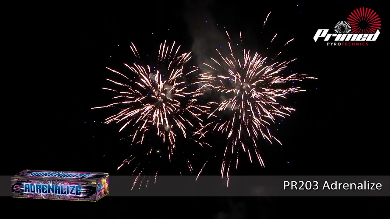 Firework Crazy - Adrenalize by Primed Pyrotechnics