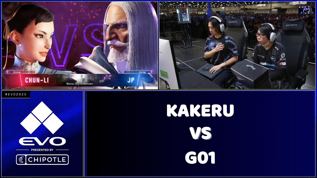 SF6 EVO 2025 POOLS - Kakeru (JP) vs GO1 (Chun-Li)