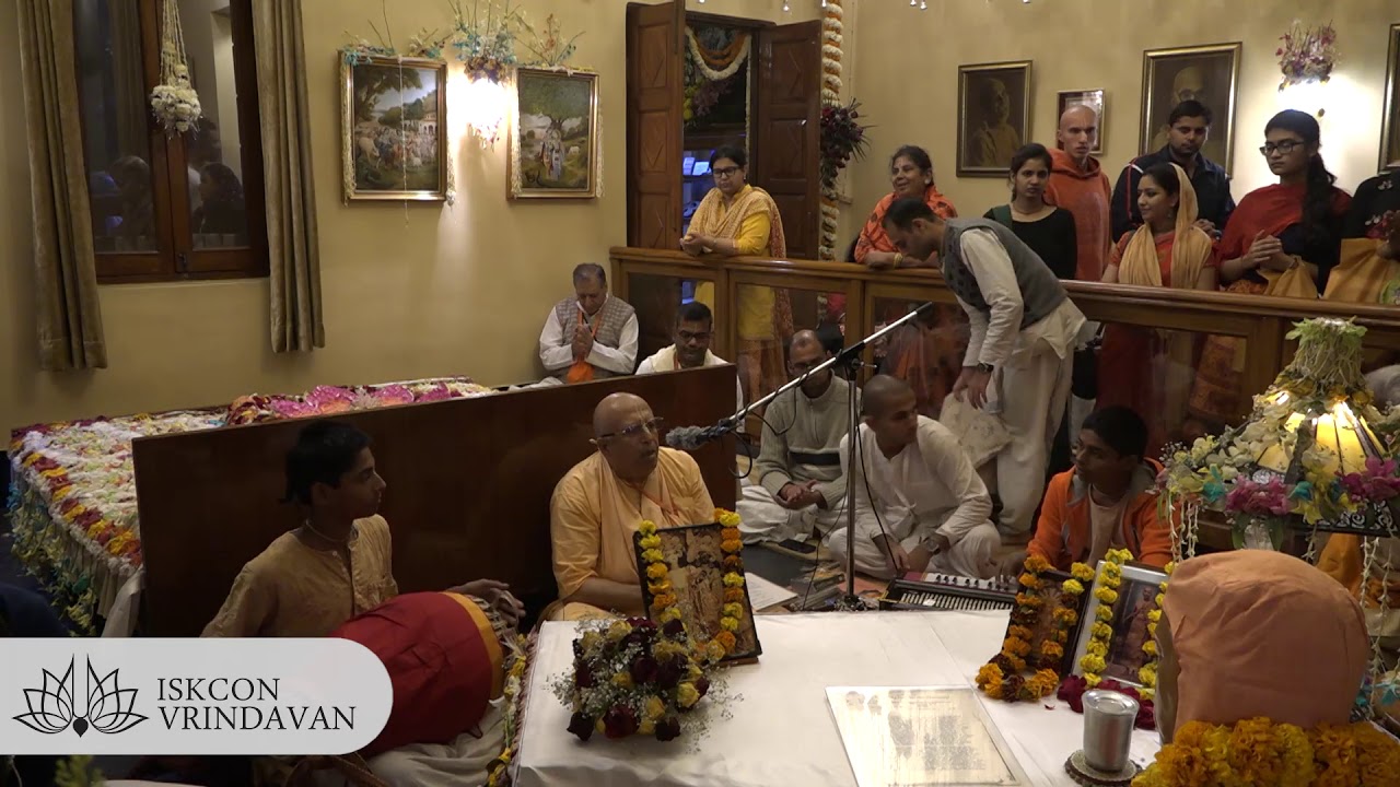 Kirtan at Srila Prabhupada House_H.H.veda vyas Priya Swami_Vaishnava Bhajans_15.11.2018